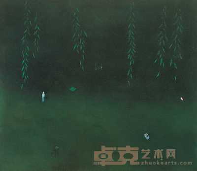 曾浩 《夏夜》 155×135cm